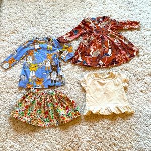 Little girls summer essentials dresses, skirts , shirt